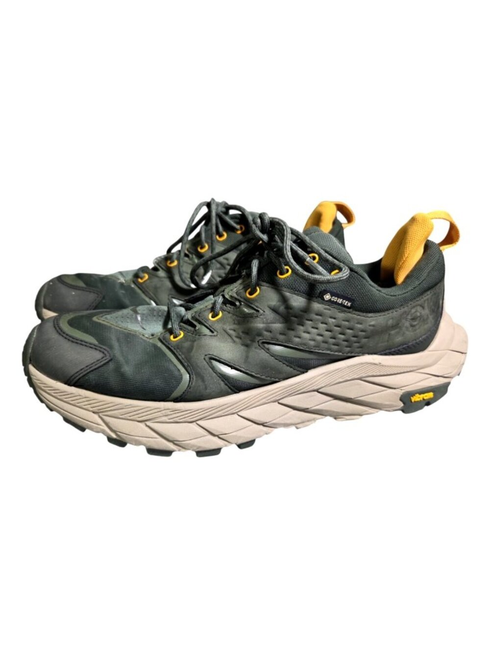 Hoka One One Anacapa Low GTX Men’s 9½D Leather Textile Duffel Bag Radiant Yellow